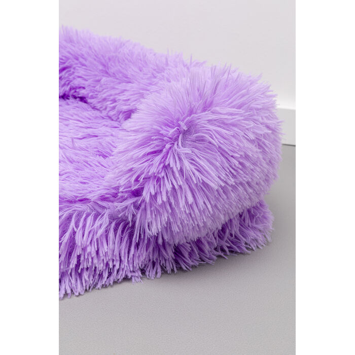 [70663] Dog/Cat Bed Fluffy Purple - 3