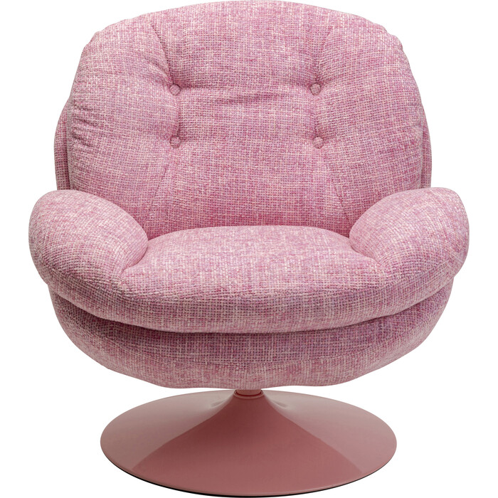 [70669] Fauteuil pivotant Cosy rosa