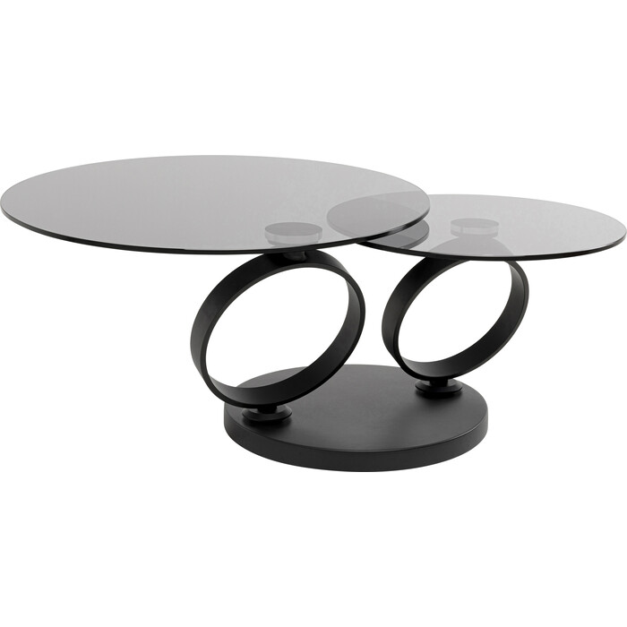 [70711] Mesa centro Beverly Smoke Negro 132x80cm