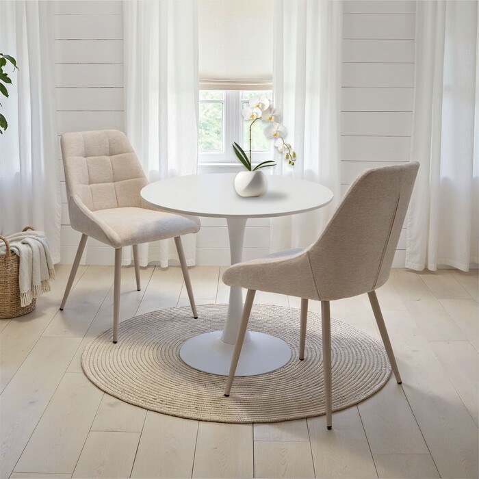 [70715] Chaise Ruby greige - 1