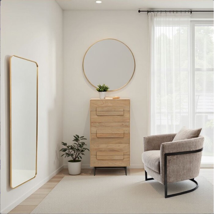 [70722] Espejo pared Simply Brass 70x200cm - 1