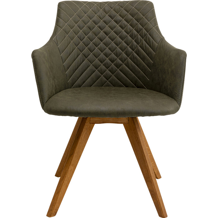 [70741] Chaise pivotante Coco Wood vert