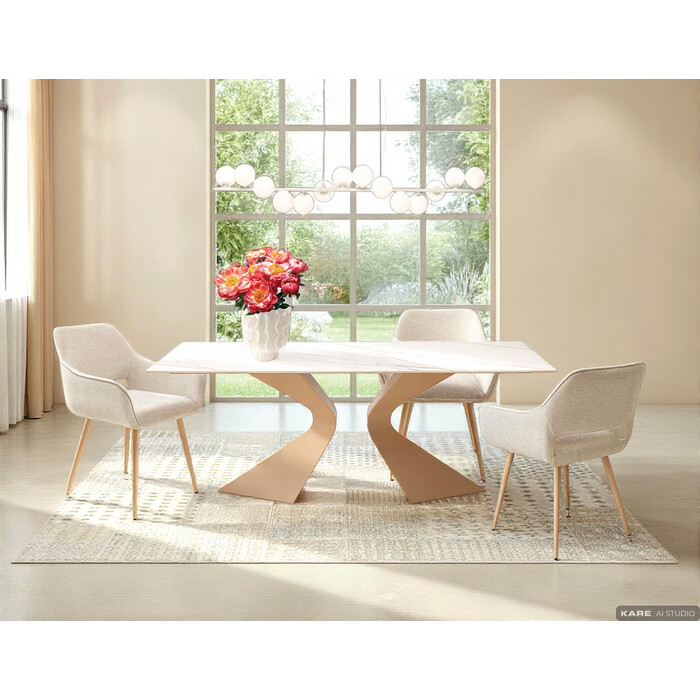 Table Gloria Macchiato 200x100cm