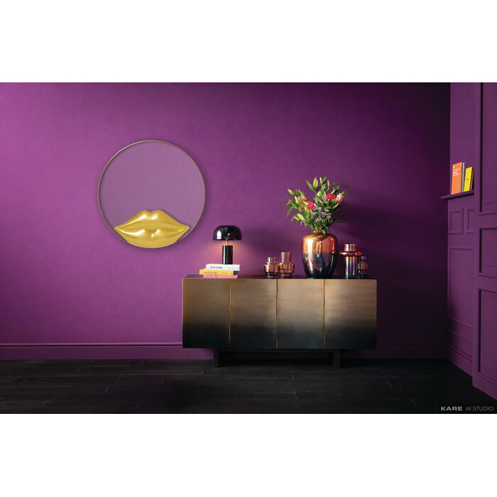 [70799] Wall Mirror Lips Ø100cm