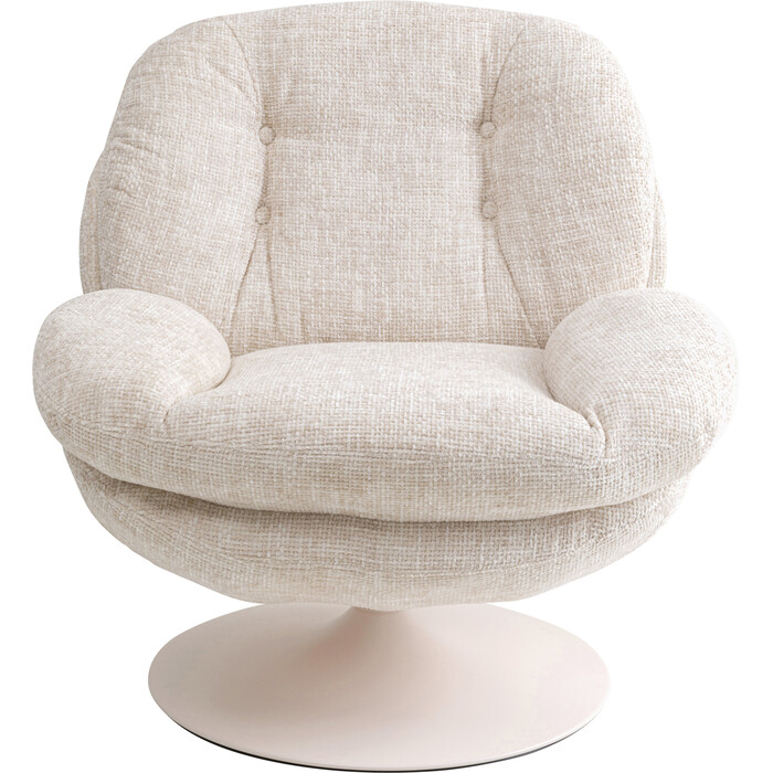 [70800] Fauteuil pivotant Cosy beige