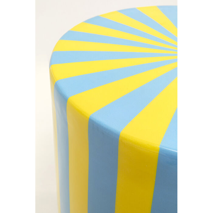 [70802] Table d'appoint Candy bleu Ø30cm - 3