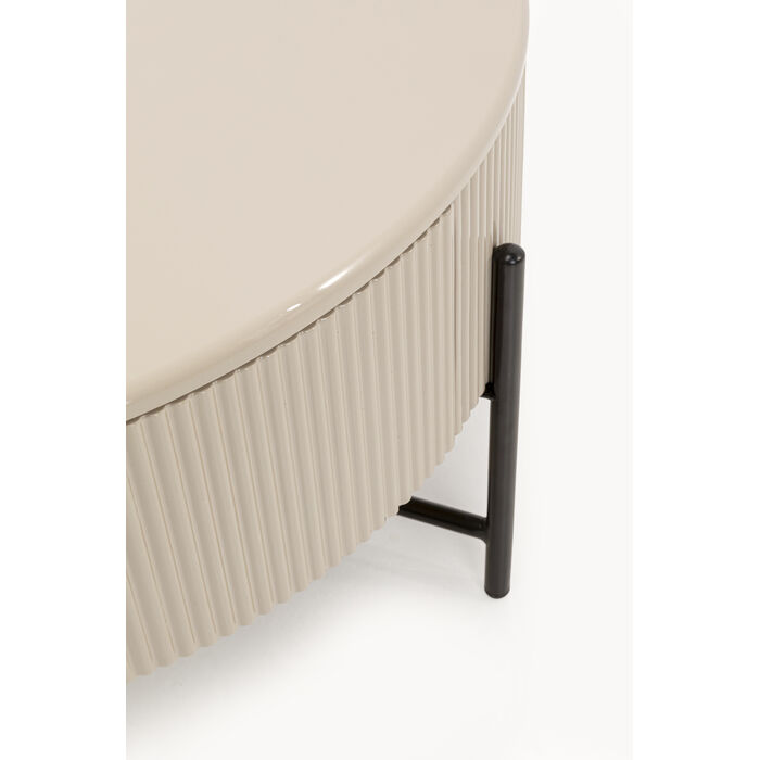 [70805] Coffee Table Riffle Ø80cm - 3