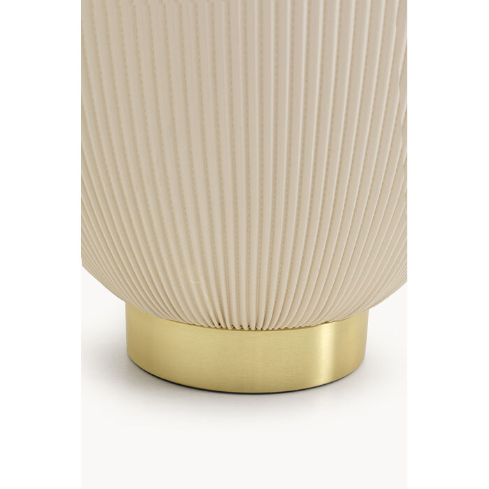 [70806] Table d'appoint Endless Vegas blanc Ø47cm - 4