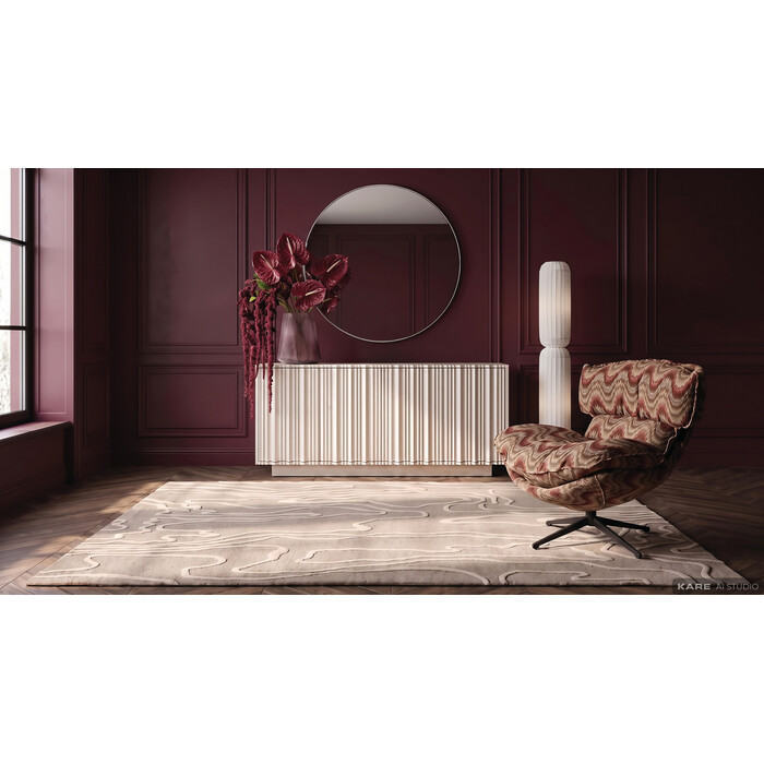 [70814] Yan dolab Stucco White 152x80cm - 1