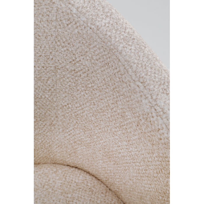 [70823] Chaise pivotante Melli crème - 3