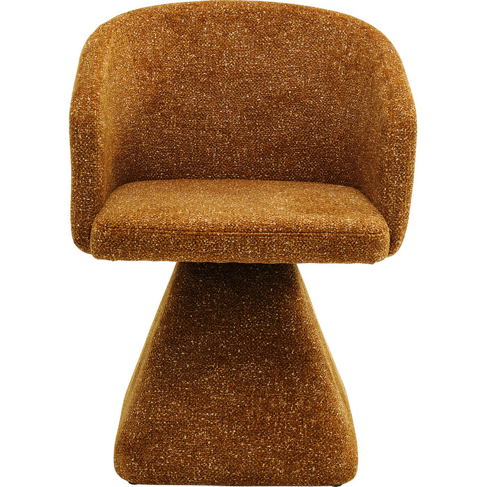 [70825] Chaise pivotante Melli jaune