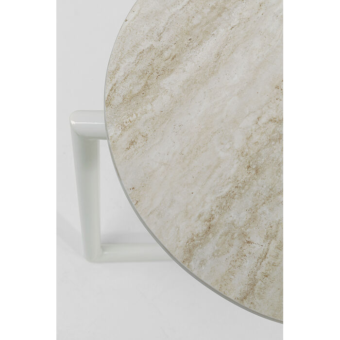 [70827] Table d'appoint Easy Living Greige Ø46cm - 4