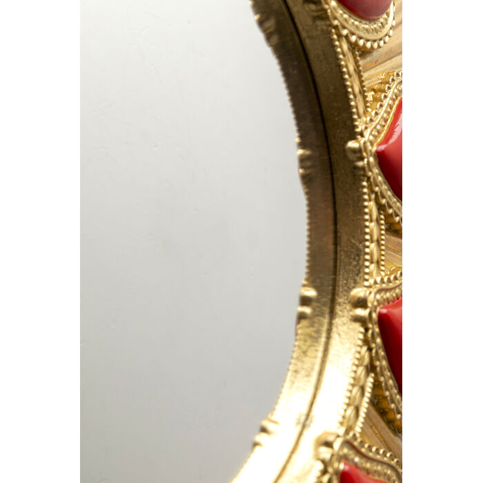 [70838] Cermin Dinding Flaming Heart Ø39cm - 3