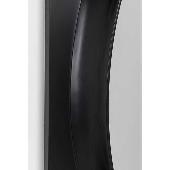 [70840] Wall Mirror Aero LED Black 80x141cm - 4
