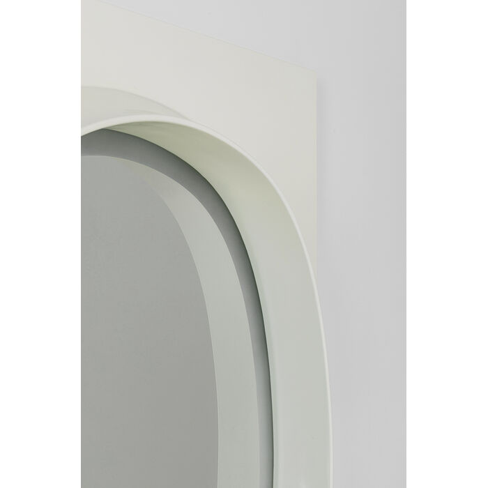 [70841] Wall Mirror Aero LED White 80x141cm - 4
