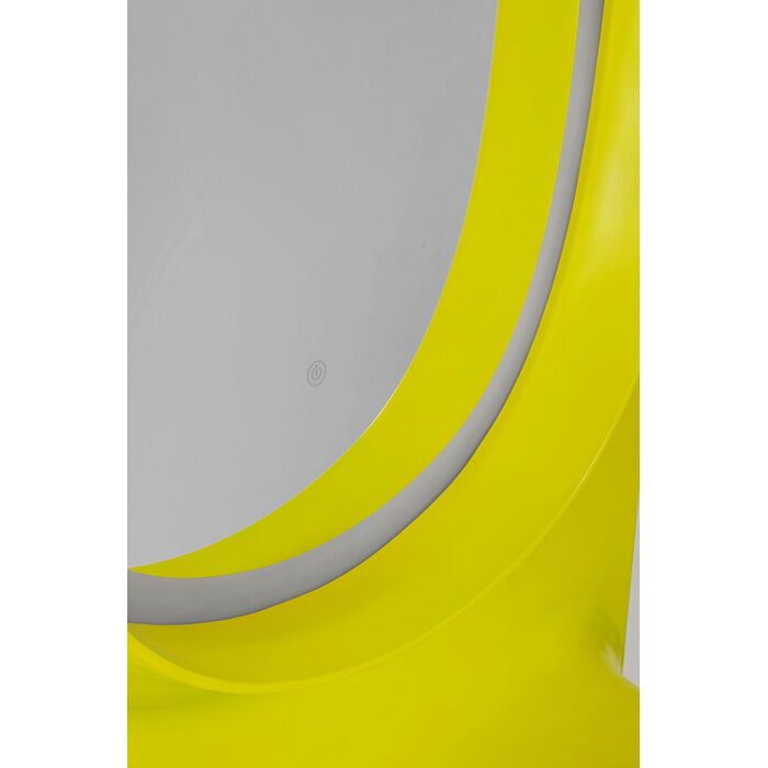 [70842] Wall Mirror Aero LED Green 80x141cm - 3
