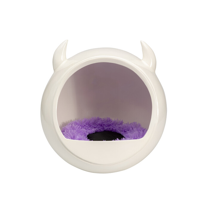 [70847] Dog/Cat Bed Diavolo White