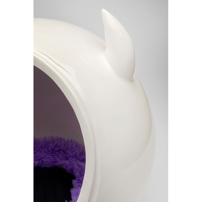 [70847] Dog/Cat Bed Diavolo White - 3