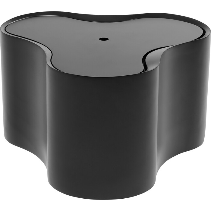 [70874] Side Table Lotus Black 30cm