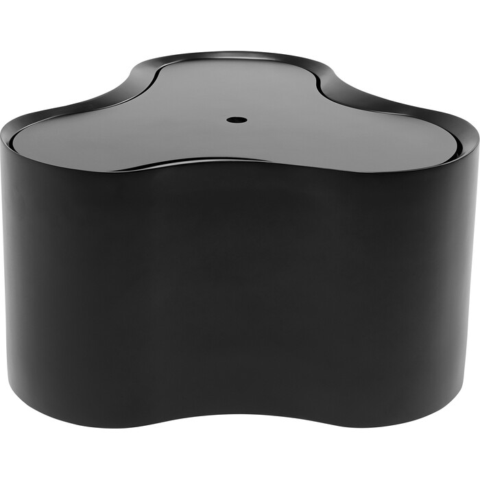 [70875] Side Table Lotus Black 35cm