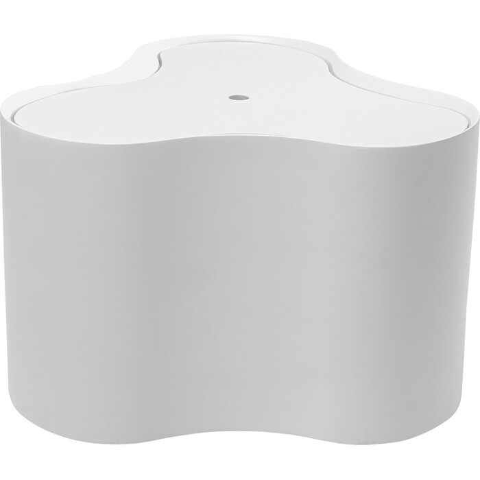 [70879] Side Table Lotus White 30cm