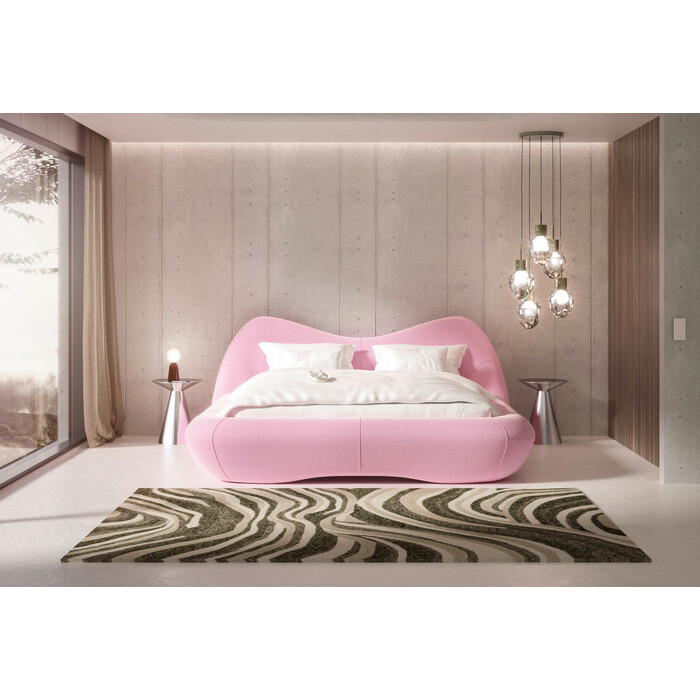 [70895] 床 Fluid Dreams 粉紅色 180x200cm - 2