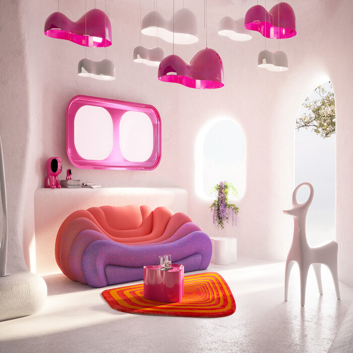 [70898] Sofa Dreamscape Sunset  240cm - 1