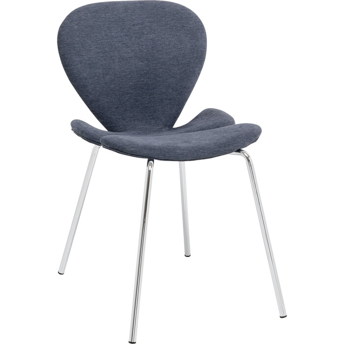 [70909] Chaise Soft Blossom bleu océan