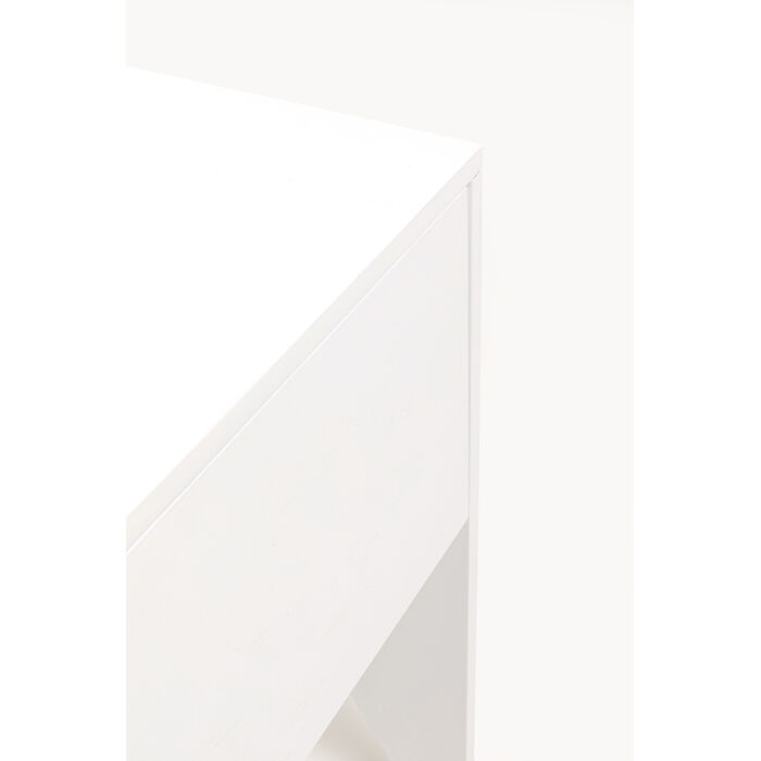 [70919] Console High Heel 140cm White - 3