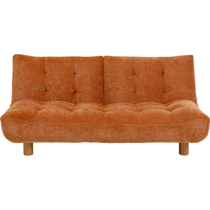 [70920] Canapé lit Mel orange 188cm