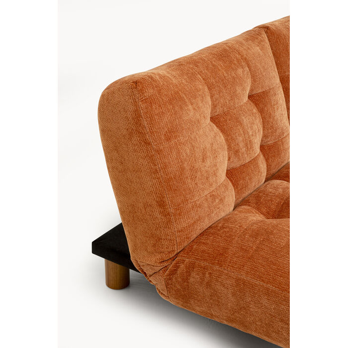 [70920] Canapé lit Mel orange 188cm - 3
