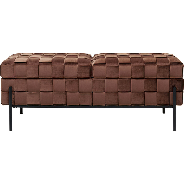[70931] Bench Weave Mocca 121cm
