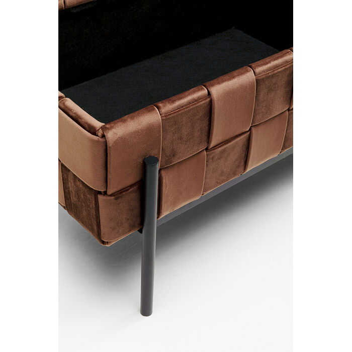[70931] Bench Weave Mocca 121cm - 4