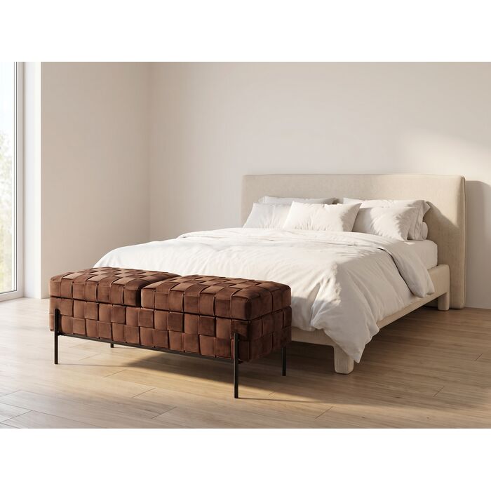 [70931] Bench Weave Mocca 121cm - 1