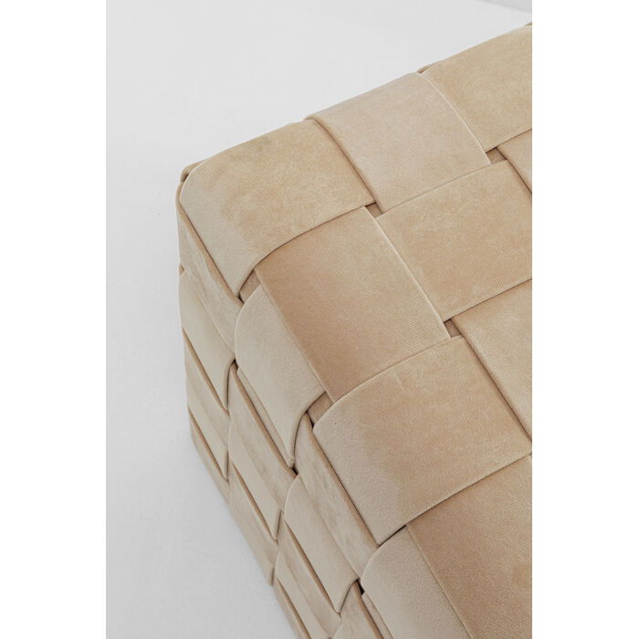 [70933] Taburete almacenaje Weave Beige (2/Set) - 3