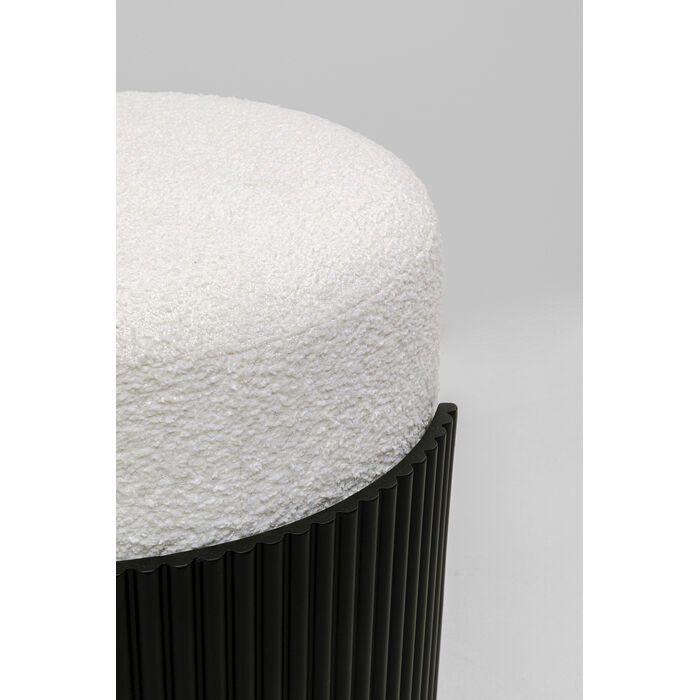 [70934] Tabouret Samu noir Ø43cm - 3