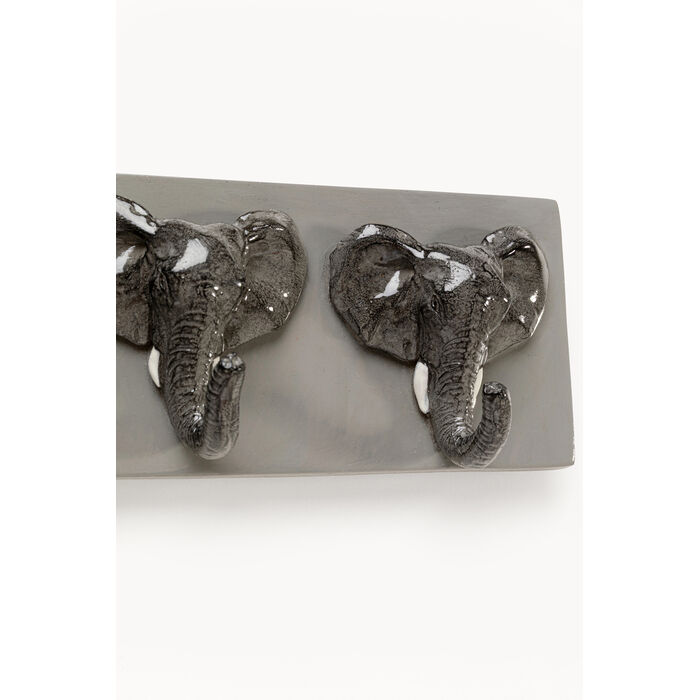 [70969] Perchero pared Elephant Head 50cm - 3