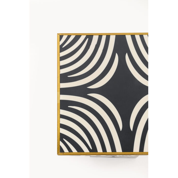 [71018] Table d'appoint Zebra 25x25cm - 3