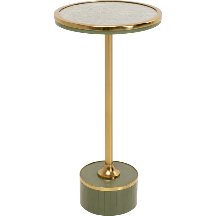 [71021] Table d'appoint Grazia Crack Ø25cm