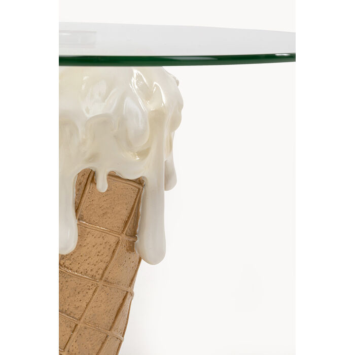 [71038] Table d'appoint Ice Cream vanilla Ø48cm - 3
