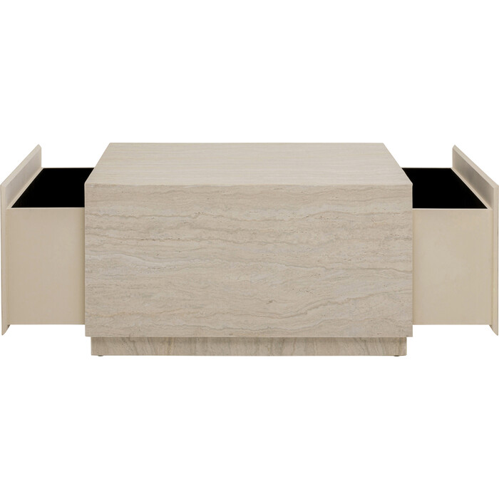 [71047] Mesa centro Travertino Trunk 80x60cm