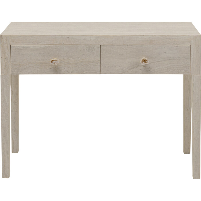 [71054] Console Travertino Drawers 100x77cm