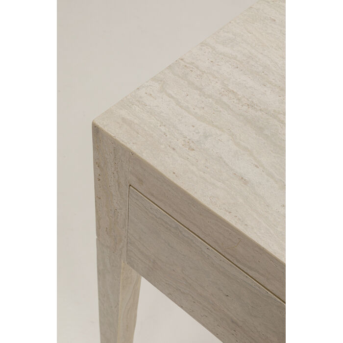 [71054] Console Travertino Drawers 100x77cm - 3