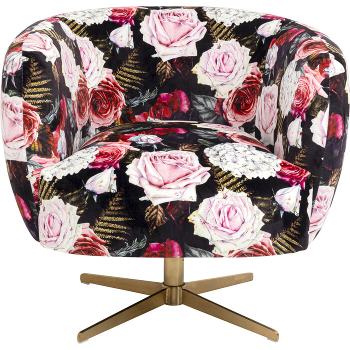 [71057] Fauteuil pivotant  Peony Roses