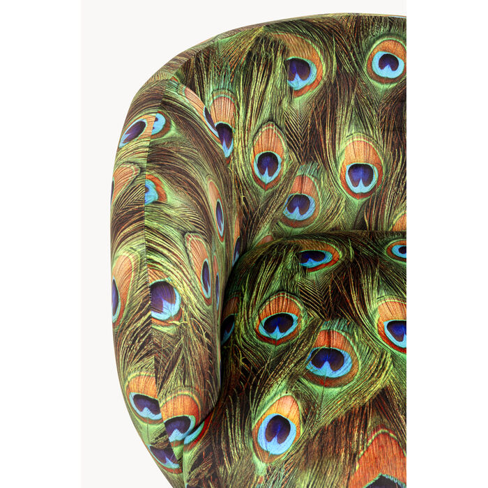 [71058] Fauteuil pivotant Peony Peacock - 3