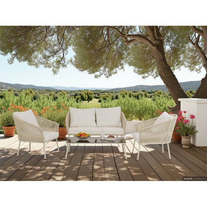 [71068] Sofa Set Elba Cream Quattro (4/part) - 3