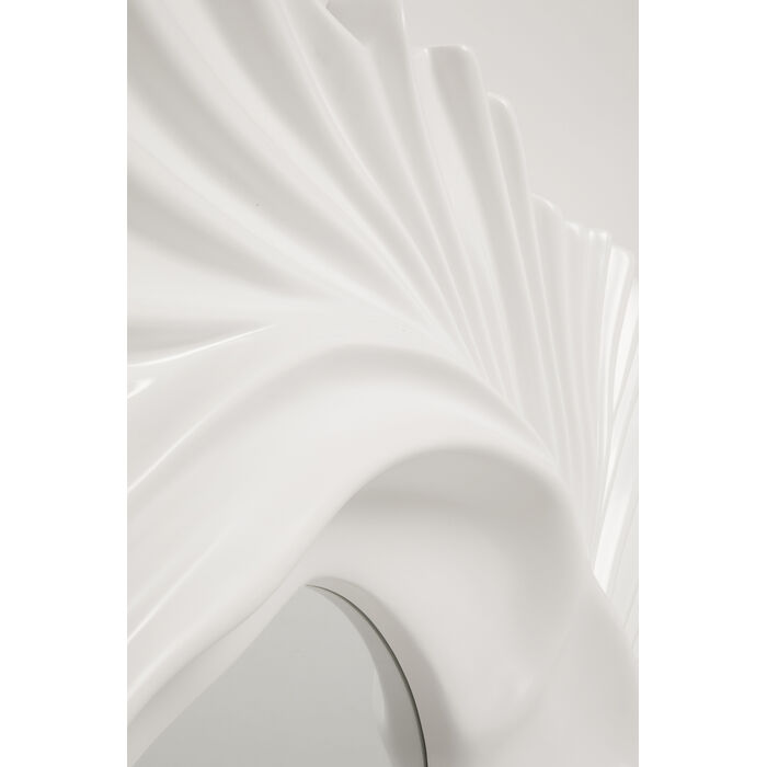 [71076] Wall Mirror Orecchio White 162x146cm - 3