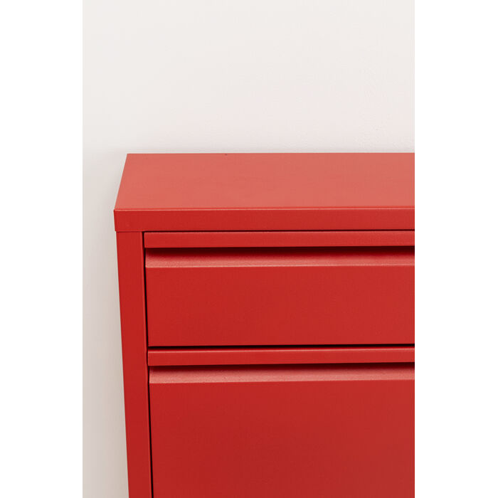 [71081] Shoe Container Caruso 3 Plus 1 Red (MO) - 3