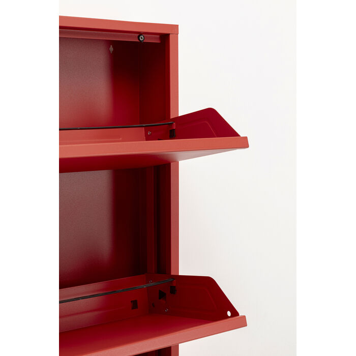 [71082] Shoe Container Caruso 5 Red (MO) - 4