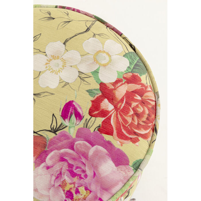 [71088] Stool Flower Fever Yellow Ø39cm - 4